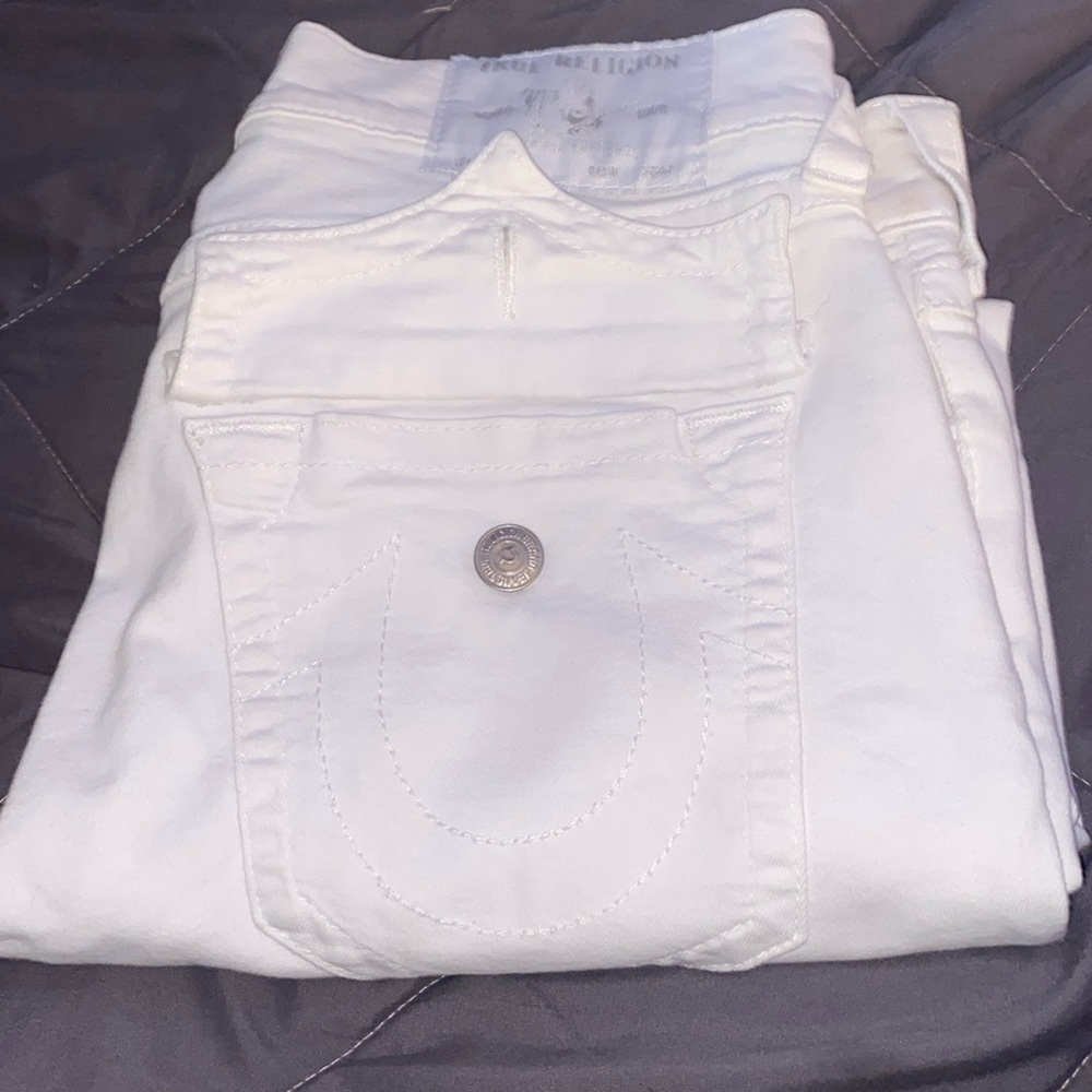 White jeans